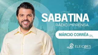 SABATINA DA RÁDIO IMPRENSA COM MÁRCIO CORRÊA CANDIDATO À PREFEITURA DE ANÁPOLIS eleições2024 [upl. by Glory]