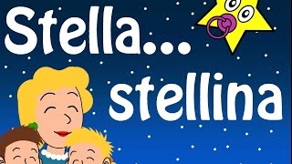 Stella Stellina  Filastrocche Per Bambini [upl. by Carlina]