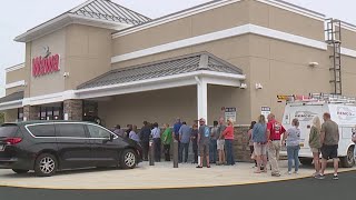 Fans excited as Wawa opens first store in Dauphin County [upl. by Chaffinch]