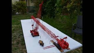 LONG VERSION  Rigging a THW Manitowoc 4100W tower crane [upl. by Emor]