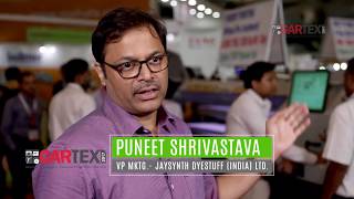 GARTEX Puneet Shrivastava VP Marketing Jaysynth Dyestuff  India  Ltd at GARTEX 2017 [upl. by Binnie505]