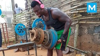 REAL GYM  African Bodybuilders  Muscle Madness [upl. by Bang]