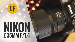 Nikon Z 35mm f14 lens review with samples [upl. by Esinet]