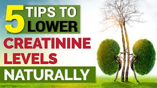 5 Tips to Lower Creatinine Levels Naturally [upl. by Nahej581]