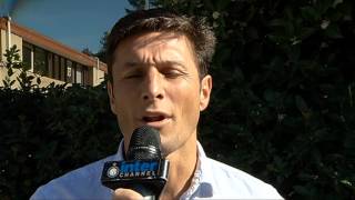 Amala tutti allo stadio con Javier Zanetti [upl. by Cristin]