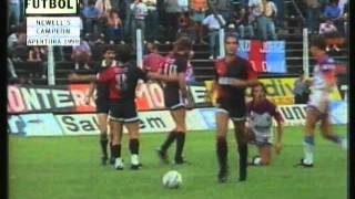 1990  Apertura  Fecha 19  San Lorenzo 1  1 Newells [upl. by Bozuwa]