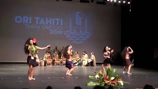 Ori Tahiti San Diego 2019  Sr Vahine Overall Dance Off [upl. by Shriner]