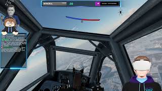 Spot Merge Engage Kill  Dogfight Against the XP55  War Thunder VR Air Simulator Battle vr [upl. by Asnerek380]