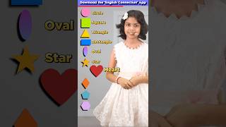 10 Types of Shapes in English 🔶  Kids English Practice  Adi Keshari Connection shorts [upl. by Edgerton]