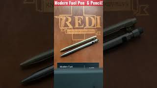 Modern Fuel Bolt Action Pen and Mechanical Pencil Overview shorts [upl. by Ibrab]