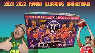 Unboxing the 2021 Panini ILLUSIONS Basketball Blaster Box [upl. by Mir]