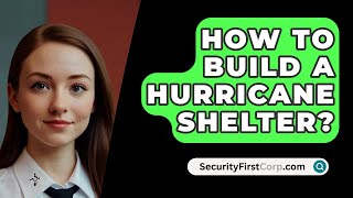 How To Build A Hurricane Shelter  SecurityFirstCorpcom [upl. by Lynda]