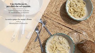 Spaghetti Cacio e Pepe Ricetta Originale [upl. by Pitarys820]