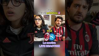 Il Napoli ANTIPATICO di Conte manualedelcalcio milan napoli livereaction [upl. by Ameg193]