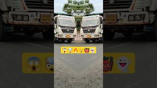 White 🤍 Dumper TRUCK 🚛👻👹😯🔥🤯😱😲 Mirror style 🤯😱👹 roadrailrhythms truck dumptruck dumper trending [upl. by Belford]