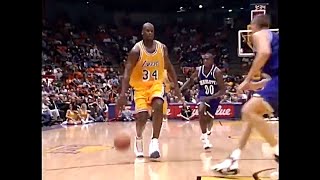 Shaquille O’Neal Spin Cycle Footwork amp Post Up Skills [upl. by Aitekram707]