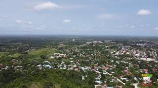 Aerial View of Belmopan City with DJI mavic Mini [upl. by Otreblada]