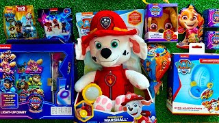 Unboxing Paw Patrol Toys  Mighty Pups  ASMR NO TALKING  ENJOY [upl. by Ecirtemed889]