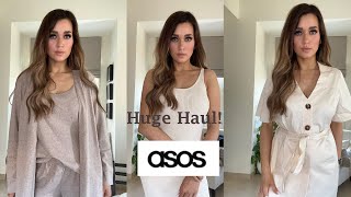 ASOS Mega Haul Size 10  Try On Haul [upl. by Adolph]