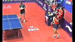 JO Waldner vs Ma Lin Set 1 [upl. by Larrie]