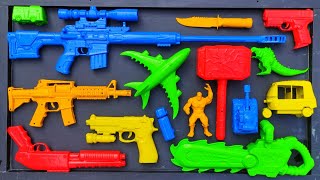 Membersihkan Nerf Ak47 Assault Rifle Shotgun Sniper Rifle Glock Pistol M16 Nerf gun Eps 115 [upl. by Lumbye]