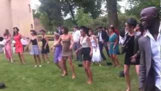 EXCELLENT  FLASH MOB MARIAGE AUDREY amp LIONEL [upl. by Sanger119]