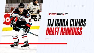 Craigs List Tij Iginla climbs his way up the draft rankings [upl. by Badger]