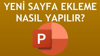 Powerpoint Yeni Sayfa Ekleme Nasıl Yapılır [upl. by Jabez]