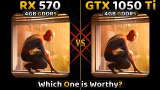 GTX 1050 Ti vs RX 570  16 Games Tested  1050 ti vs 570 in Gaming 2023🔥 [upl. by Llerut]