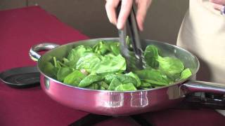 Spicy Garlic Shrimp Spinach and Pasta [upl. by Thurmond]