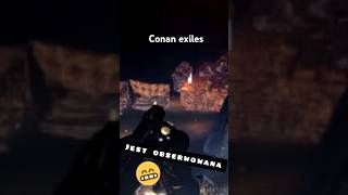 Conan exiles Obserwujemy ludzi z wysokich skałek [upl. by Herculie]