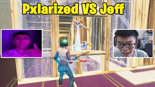 Pxlarized VS Jeff 1v1 Boxfights [upl. by Niroc989]