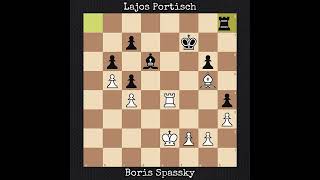 Boris Spassky vs Lajos Portisch  Rapid Match 2007 [upl. by Airlia355]