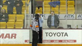 Grand Rapids Hockey vs AndoverSec 7AA FinalsGoes into 2nd Sudden Death OT Feb 29 2024 [upl. by Suhpoelc]