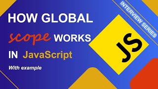 How global scope in JavaScript works jsbyjs coding javascript interview [upl. by Gaylor945]