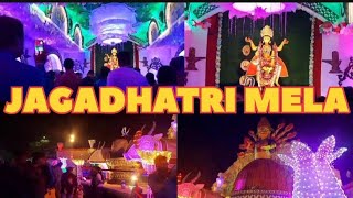 JAGADHATARI MELA  JAGADHATARI PUJA🙏2024  MOHISHILABADATALLA BAJAR ASANSOL  BEST PANDAL [upl. by Elacsap984]