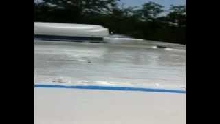 Application of rv roof magic liquid rv roof on and RV EPDM Coatings LLC [upl. by Ynavoeg]