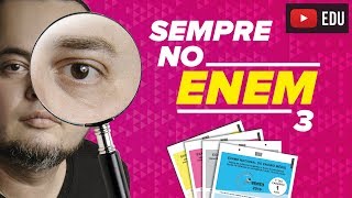 SEMPRE CAI NO ENEM 3  Mecânica cinemática e dinâmica [upl. by Freeland]