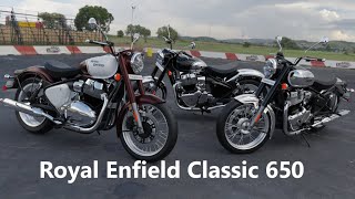 Royal Enfield Classic 650  Three variants  4K [upl. by Decamp]