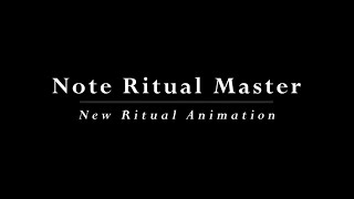 Note Ritual Master  New Master Spell Animation skyrim [upl. by Eniledgam]