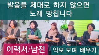 이력서남진노래 잘 하는법 목구멍 여는법  배에서 소리 내는법  기교보다 기본이 중요합니다 취미반강의 [upl. by Nnaeitak]