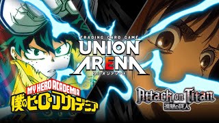 Union Arena TCG  One For All MHA Vs Squad 104 AOT AGORA BATTLE CUP SemiFinals [upl. by Amble]