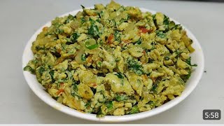 Egg Bhurji Recipe  अंडा भुर्जी  How to Make Egg Bhurji  Anda Bhurji  desi style ♥️ [upl. by Otiv97]