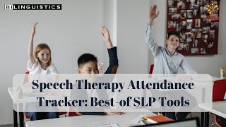 Speech Therapy Attendance Tracker Bestof SLP Tools [upl. by Allicirp361]