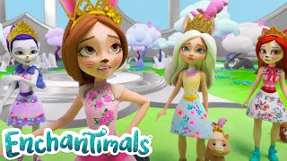 Enchantimals Royal Isle Ball  😱 DISAPPEARING Besties amp Swapping places Enchantimals Full Episodes [upl. by Mccreary]