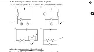 cambridge lower secondary science stage 9 unit 9 electricity 94 Workbook answer [upl. by Namra471]