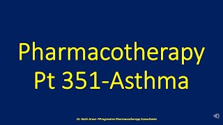 Asthma 351 [upl. by Ellehc]