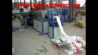 pvc lay flat pipe machine with ready made sleeves [upl. by Mathia215]