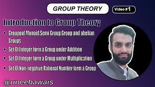 Introduction to Group Theory  Lecture  01 [upl. by Yelyr848]