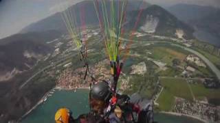 Parapendio tandem Mottarone EST [upl. by Oigufer]